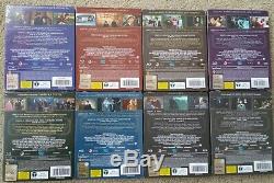 Harry Potter Complète 8 Steelbook 16 Blu-ray Collection Importation Pls Lire Les Defauts