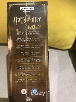 Harry Potter Complete 8-film Collection (4k Uhd Blu-ray, 2018, 16-disc Set) Nouveau