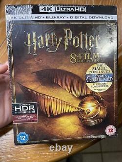 Harry Potter Complete 8-film Collection 4k Uhd Blu-ray Région 2b International