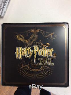 Harry Potter Complète 8-film Collection Ltd. Ed. Steelbook Blu-ray Tel Quel! (g)