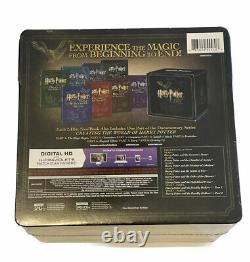 Harry Potter Complete 8-film Collection Steelbook Blu-ray Region 1/a Parfait