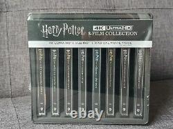 Harry Potter Complete 8-film Collection (limited Ed 4k Uhd Steelbook Uk Box Set)