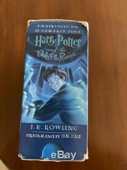 Harry Potter Complete Audio Books De Jim Dale Livraison Gratuite À Saisir