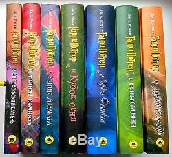Harry Potter Complete Book Series J. K. Rowling 7 Nouveau Russe