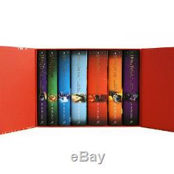 Harry Potter Complete Collection 7 Livres Set Collection J. K. Rowling Livre Relié Rouge