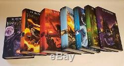 Harry Potter Complete Edition Limitée Relié Tous Les 7 Set Box Livres