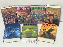 Harry Potter Complete Hardcover Set Books 1-7 Set Première Édition (j. K. Rowling)