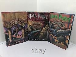 Harry Potter Complete Hardcover Set Books 1-7 Toute Première Édition Américaine Avec Boîtier
