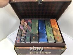 Harry Potter Complete Hardcover Set Books 1-7 Toute Première Édition Américaine Avec Boîtier