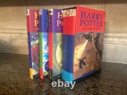 Harry Potter Complete Hardcover Set Box 1-7 Bloomsbury Raincoast Jk Rowling Dj