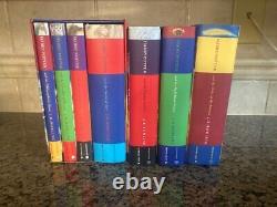 Harry Potter Complete Hardcover Set Box 1-7 Bloomsbury Raincoast Jk Rowling Dj