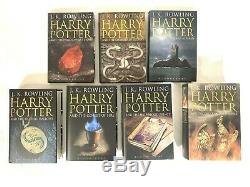Harry Potter Complete Rare Box Set Black Edition Bloomsbury Hardback 1st Edition