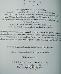 Harry Potter Complete Relié Book Set 1-7 J K Rowling Premier Américain Ed