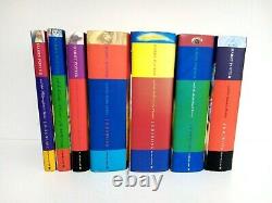 Harry Potter Complete Royaume-uni Bloomsbury Premières Éditions Hardback Book Set Collectable