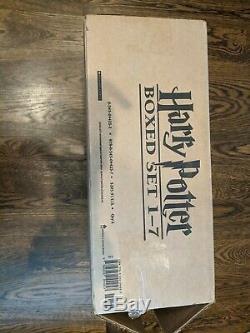 Harry Potter Complete Series 1-7 J. K Rowling Livre Boxed Set Hardcover Poitrine