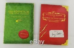 Harry Potter Complete Series First American Édition Relié + Deux Livres Supplémentaires