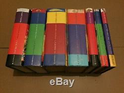 Harry Potter Complete Set 1 7 1st First Edition Books 1st Imprimer Livre Relié
