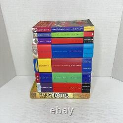 Harry Potter Complete Set 1-7 + 8 Bloomsbury/raincoast Incl. Un 1er Ed Canadien