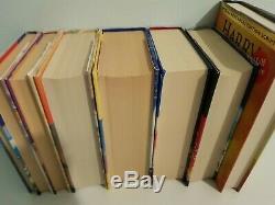 Harry Potter Complete Set All Cartonnés Livres 1-7 Bloomsbury Jk Rowling + Plus