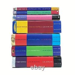 Harry Potter Complete Set Couverture Rigide Paperback 7-book Lot Bloomsbury Raincoast