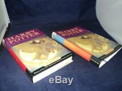 Harry Potter Complete Set De 7 Hardback Bloomsbury Books Édition