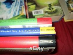Harry Potter Complete Set De 7 Livre Relié Bloomsbury & Ted Smart Set 3