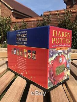 Harry Potter Complete Set Dur Retour 1-7 Avec Coverslip