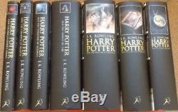 Harry Potter Complete Set Livre Relié Pour Adultes 1er Première Édition 1er Impression Vgc