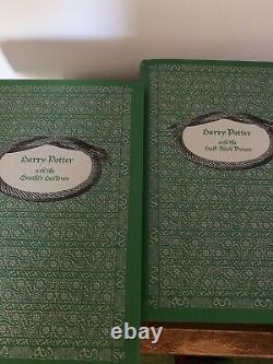 Harry Potter Complete Set Livres Livre À Couverture Rigide 1-7 Poudlard Trunk