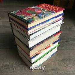 Harry Potter Complete Set Lot De 7 Livres Bloomsbury 1-7 1 2 3 4 5 6 7