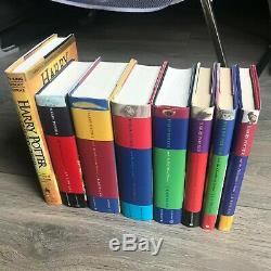 Harry Potter Complete Set Lot De 8 Livres Bloomsbury Raincoast 1-8 1 2 3 4 5 6 7