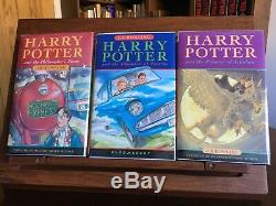 Harry Potter Complete Set Plus 1, J. K. Rowling, Bloomsbury, Hback, Première Édition