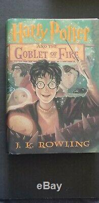Harry Potter Complete Set Relié Livres 1-7 1ère Édition Américaine Lire Desc