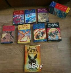 Harry Potter Complete Tous Cartonnés Book Set 1-7 Bloomsbury Tedsmart Jk Rowling
