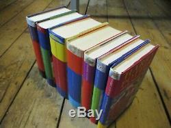 Harry Potter Complete Uk Bloomsbury Hardback Originale Du Livre Coffret Slipcase