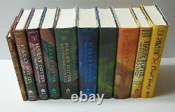 Harry Potter Couverture Rigide 1st Ed 1st Print Books Complete Set 1-9 Jk Rowling Vg A
