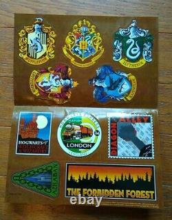 Harry Potter Couverture Rigide Livre Ensemble Complet De Coffre 1- 7 Avec Stickers Et Tatouages
