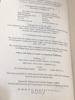 Harry Potter Couvertures Livre 1 7 Couverture Rigide Vestes De Poussière Ensemble Complet De Bloomsbury