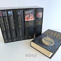 Harry Potter ÉDITION ADULTE ROYAUME-UNI BLOOMSBURY Ensemble de livres complet 1-7 par JK Rowling