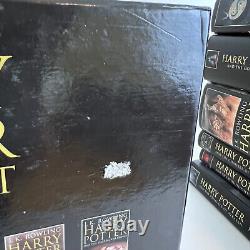 Harry Potter ÉDITION ADULTE ROYAUME-UNI BLOOMSBURY Ensemble de livres complet 1-7 par JK Rowling