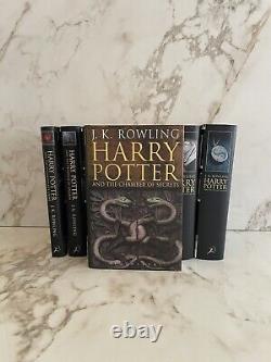 Harry Potter ÉDITION ADULTE UK BLOOMSBURY Complet 1-7 Ensemble de livres Par JK Rowling