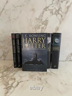 Harry Potter ÉDITION ADULTE UK BLOOMSBURY Complet 1-7 Ensemble de livres Par JK Rowling