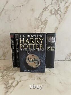 Harry Potter ÉDITION ADULTE UK BLOOMSBURY Complet 1-7 Ensemble de livres Par JK Rowling