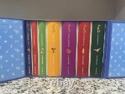 Harry Potter Édition Signature Coffret Complet Relié Tous les 7 Livres 2011 Rare