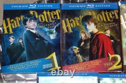 Harry Potter Édition Ultime Blu-ray Série de films Saga complète Coffret Saisons 1 à 7