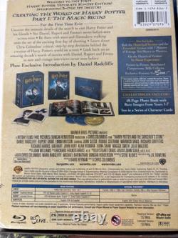 Harry Potter Édition Ultime Coffret Blu-ray Films Années 1-4 Complet RARE OOP NEUF