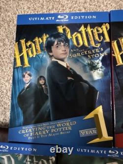 Harry Potter Édition Ultime Coffret DVD & Blu-Ray Années 1-7 (complet, rare hors impression)