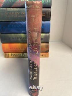 Harry Potter Éditions américaines reliées en première édition complète 1-7 (JK Rowling)