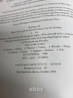 Harry Potter Ensemble Complet 1-7 1er Ed Couvertures Rigides Bibliothèque Hogwarts Jk Rowling