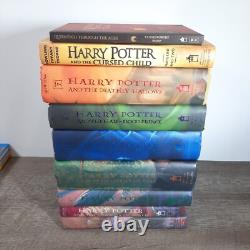 Harry Potter Ensemble Complet 1-7 + L'Enfant Maudit + Quidditch J. K. Rowling HC DJ